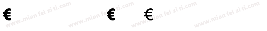 Euro Gulim Regular字体转换